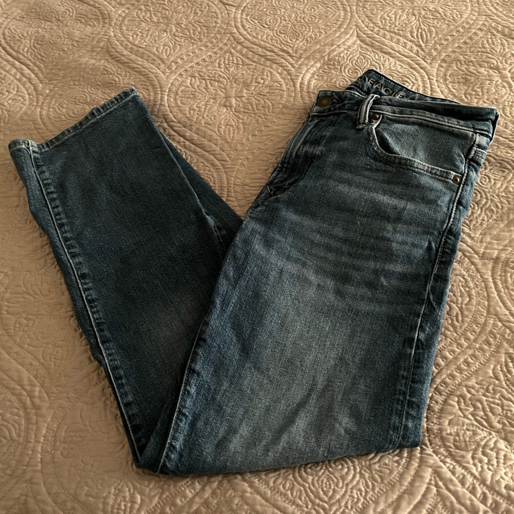 American Eagle Outfitters Dark Blue Jeans Size 31 X 32